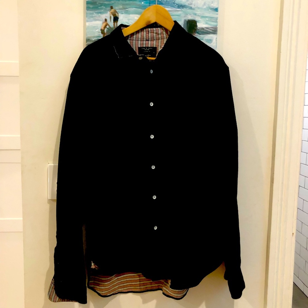 Beautiful Rag and Bone mens winter, flannel shirt. - Picture 1 of 4